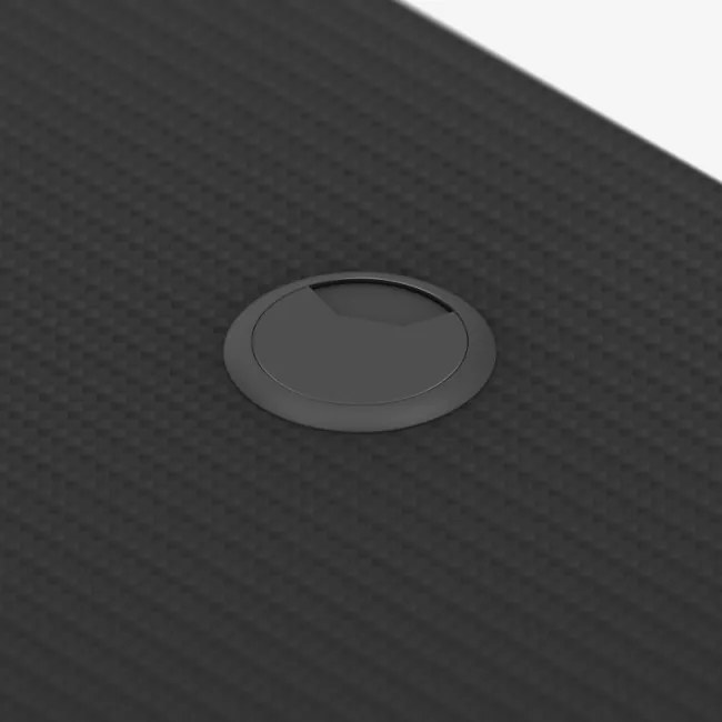 Herný rohový stôl Hero 7.3 čierny