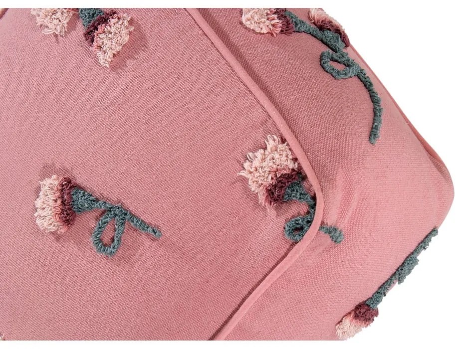 Ružový detský sedací vak English Garden – Lorena Canals