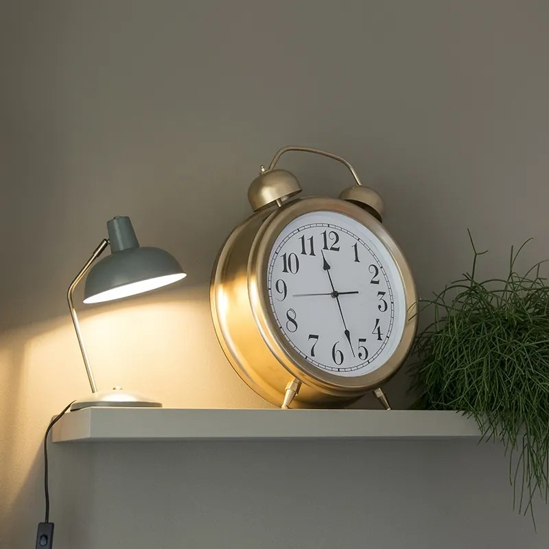 Inteligentná stolná lampa zelená s bronzovou farbou vrátane WiFi P45 - Milou