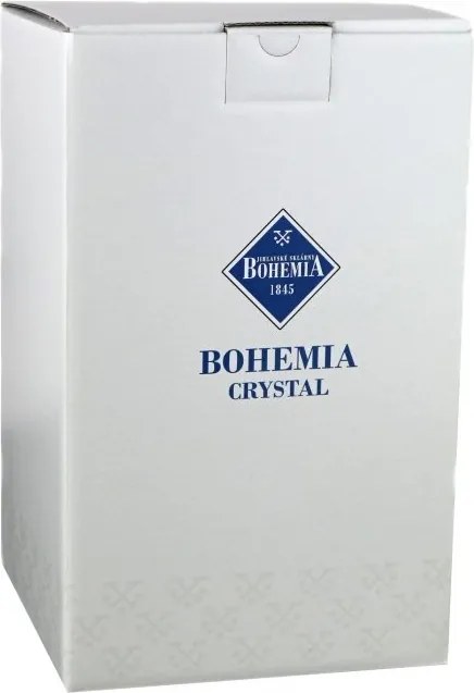 Bohemia Jihlava ručne maľovaná karafa na whisky Lisboa 750 ML