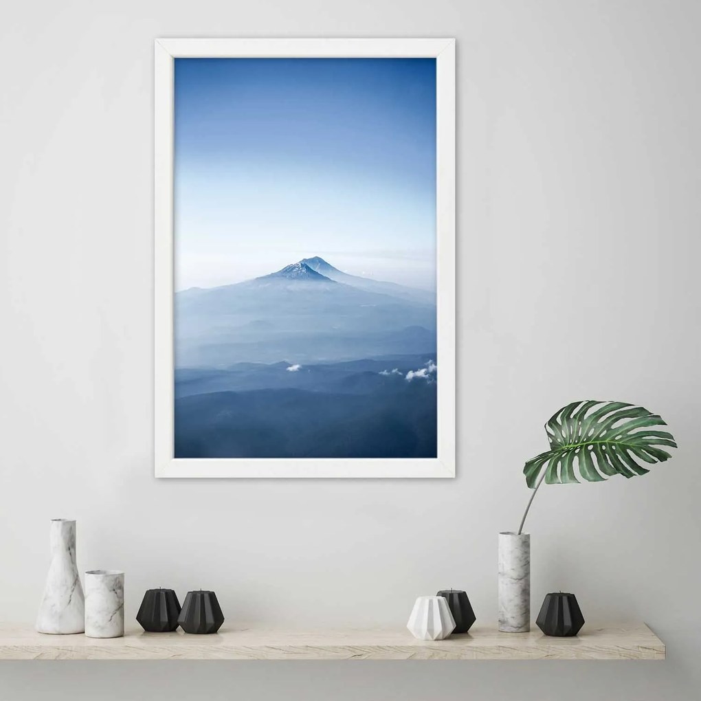 Gario Plagát Pohľad na vrcholky hôr Farba rámu: Bez rámu, Rozmery: 40 x 60 cm