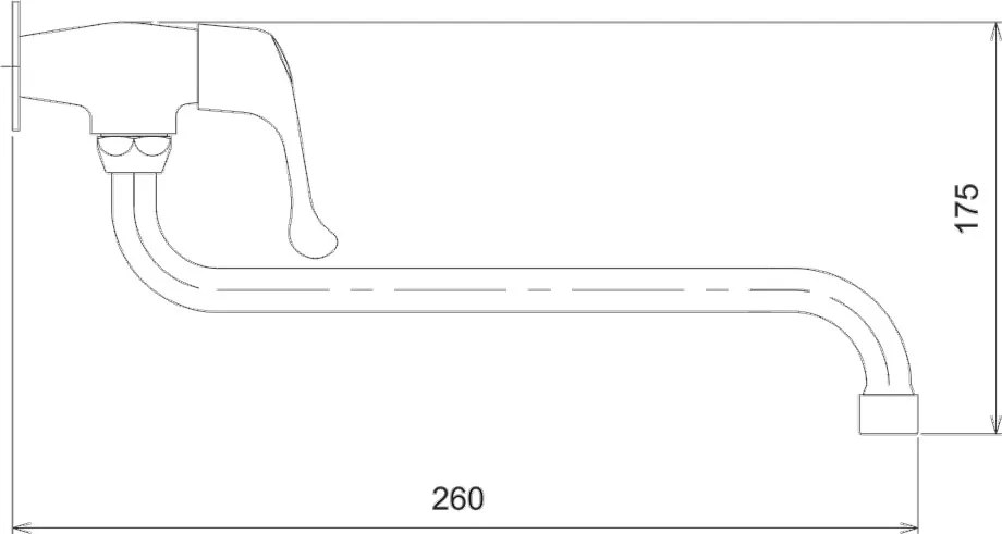Novaservis Titania Iris, umývadlová batéria na studenú vodu, chrómová, 92007,0