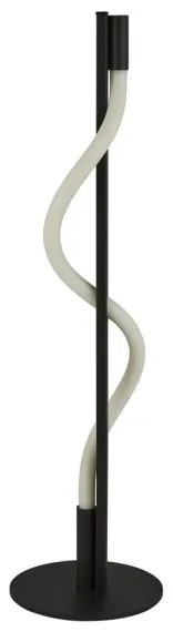 Searchlight EU57212BK - LED Stolná lampa MARILYN LED/8W/230V čierna