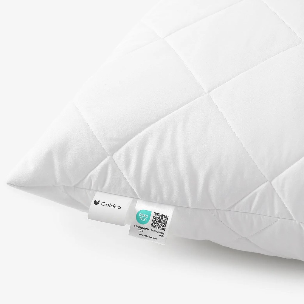 Goldea prešívaný vankúš comfort - 70 x 90 cm 70 x 90 cm