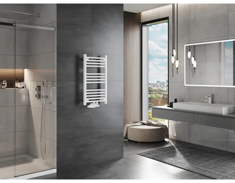 Mexen Mars, vykurovacie teleso 700 x 400 mm, 238 W, biela, W110-0700-400-00-20