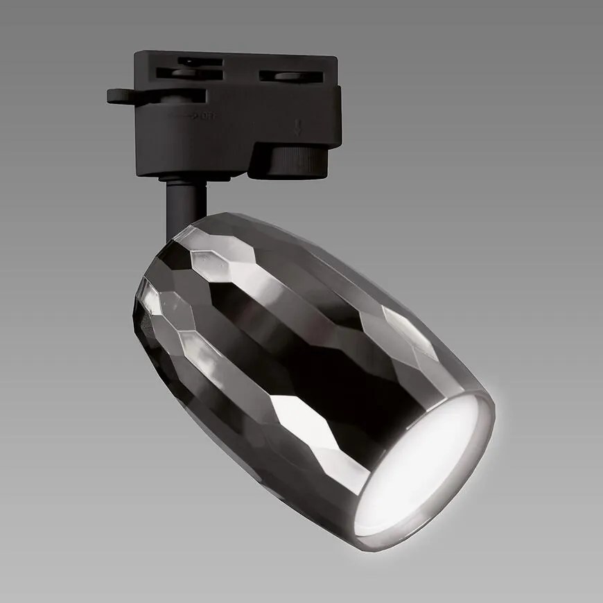 Stropné svietidlo do koľaj. systému SEZAM TRA GU10 čierne 04083 K1