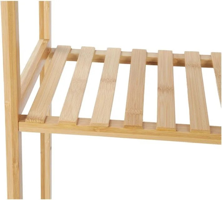 Bambusový kúpeľňový regál v prírodnej farbe 60x130 cm Skaren – Bonami Essentials