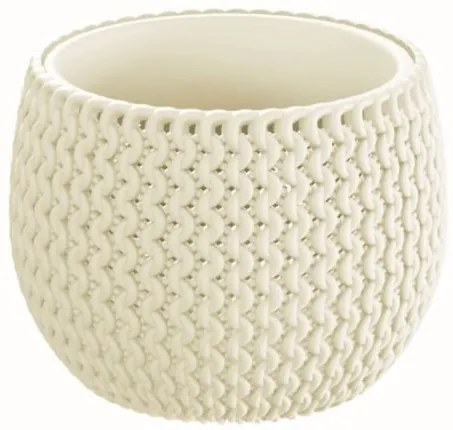 Prosperplast Kvetináč Splofy Stand krémový, varianta 23,9 cm