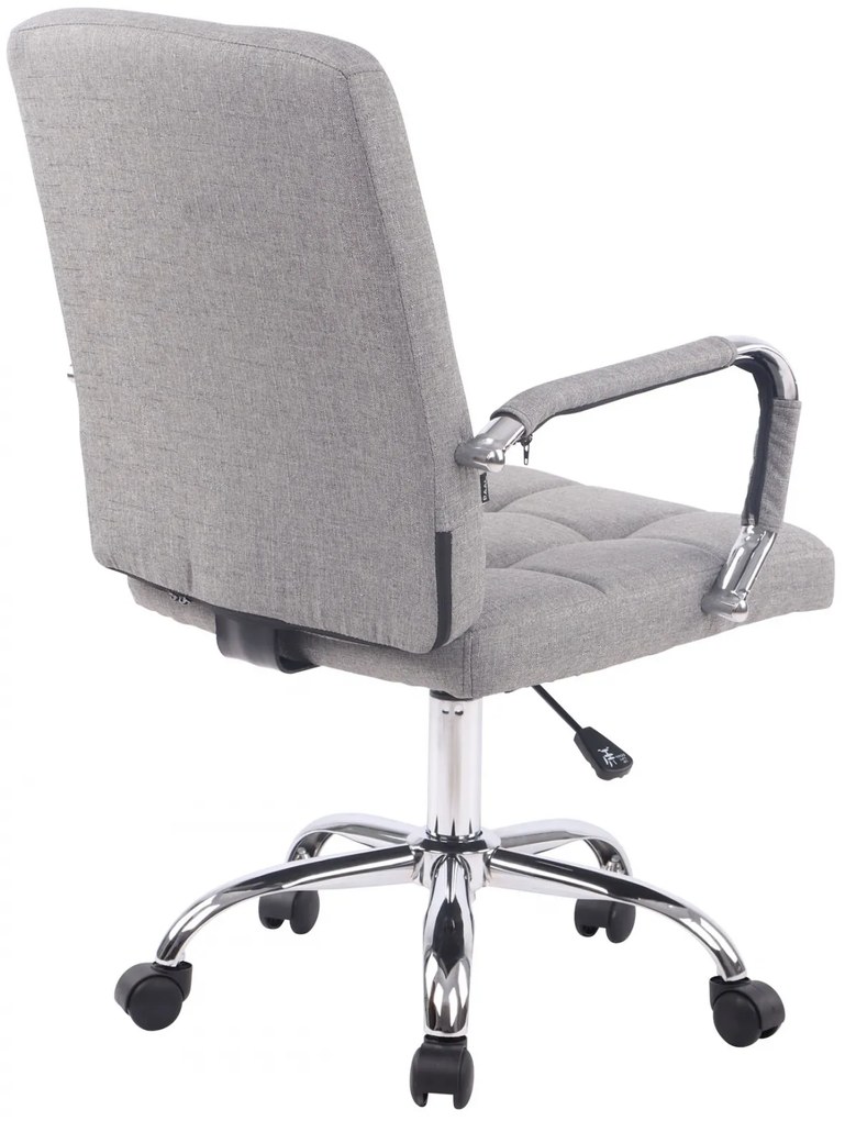 Design-Shop Kancelárska stolička D-Pro látka - Sivá