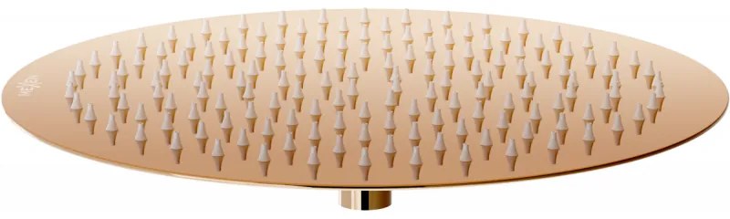 Mexen sprchová nerezová hlavica Round 30 cm, ružovo-zlatá, 79230-60