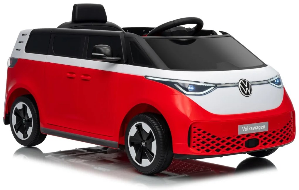 Detské elektrické auto Volkswagen ID BUZZ červené