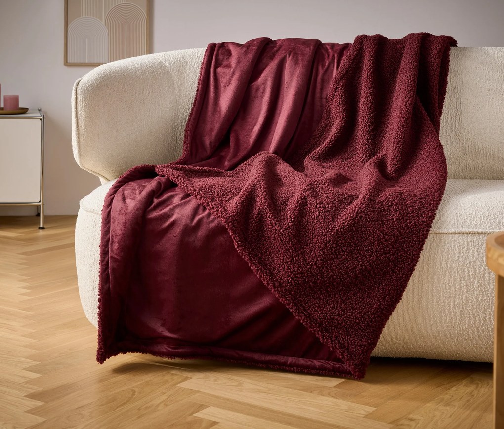 Hebká plyšová deka