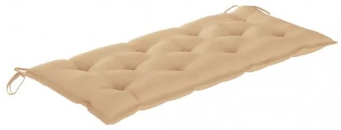 vidaXL Záhradná lavička s podložkou 120 cm akáciový masív-
