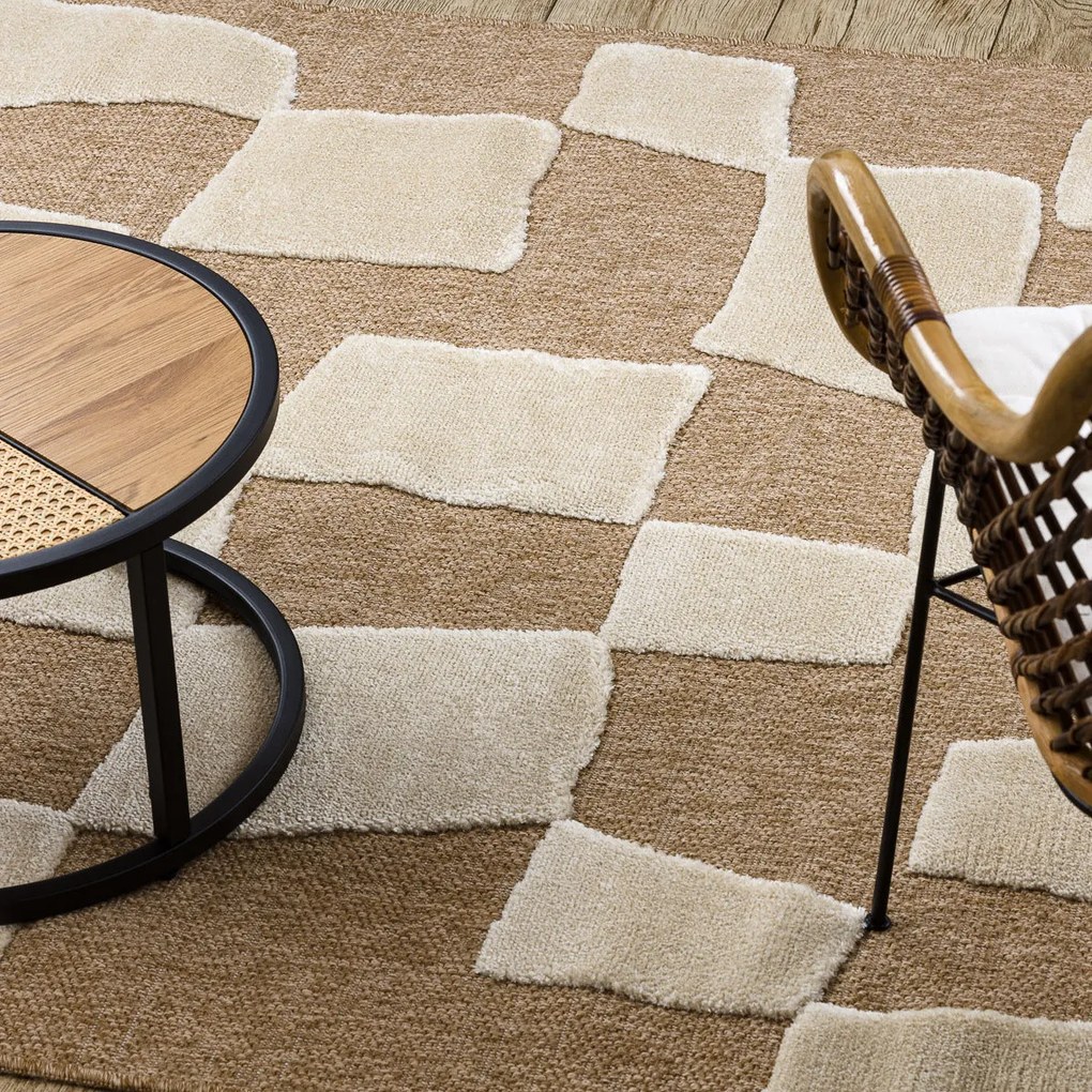 Kusový koberec Spark 0710A beige/cream, 80x150, béžová, chodba / predsieň, Dywany Łuszczów