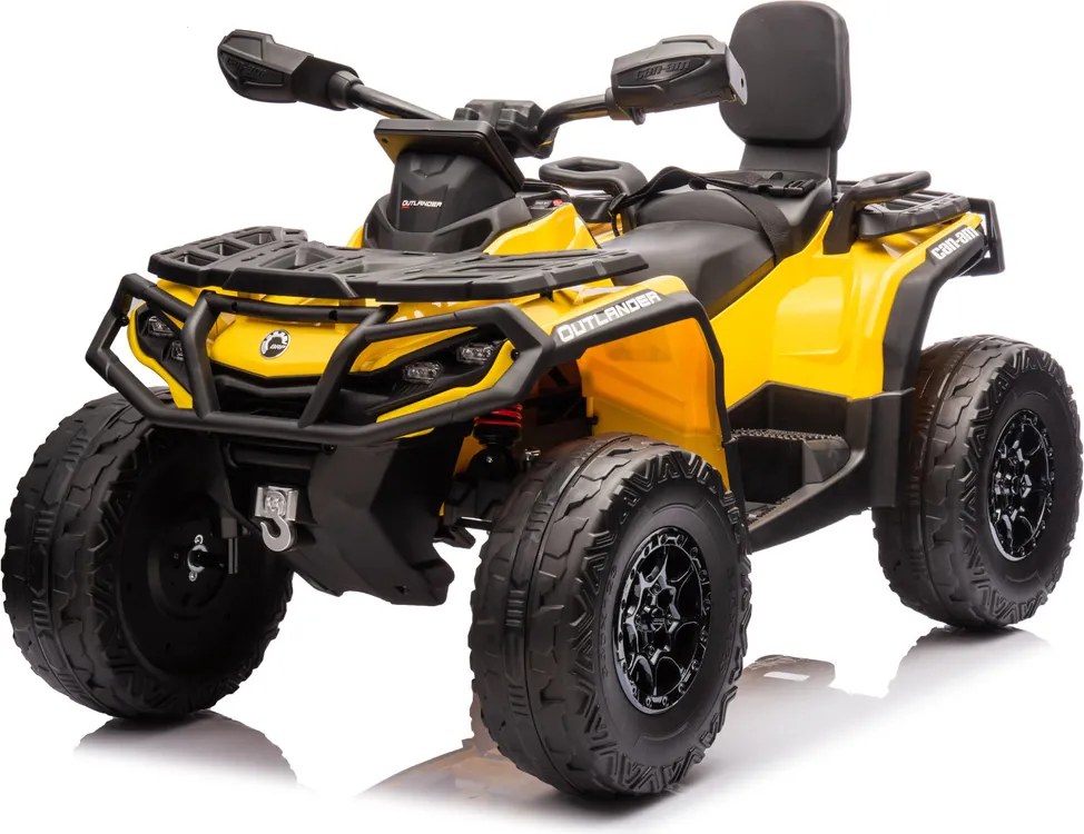 LEAN CARS Štvorkolka Can Am Outlander 4x4 DK-CA005 žltá