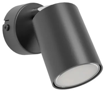 LED bodové osvetlenie Eglo RECISO-E čierna 74006