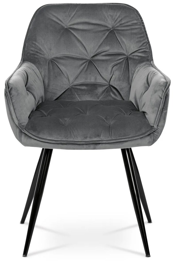 Sada jedálenských stoličiek DCH-421 GREY4, 2 ks