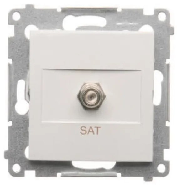 DASF1/11 Zásuvka pre satelitnú anténu biely