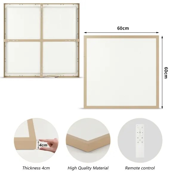 Brilagi - LED stmievateľné kúpeľňové svietidlo FRAME SMART LED/50W/230V 60x60 IP44 + DO