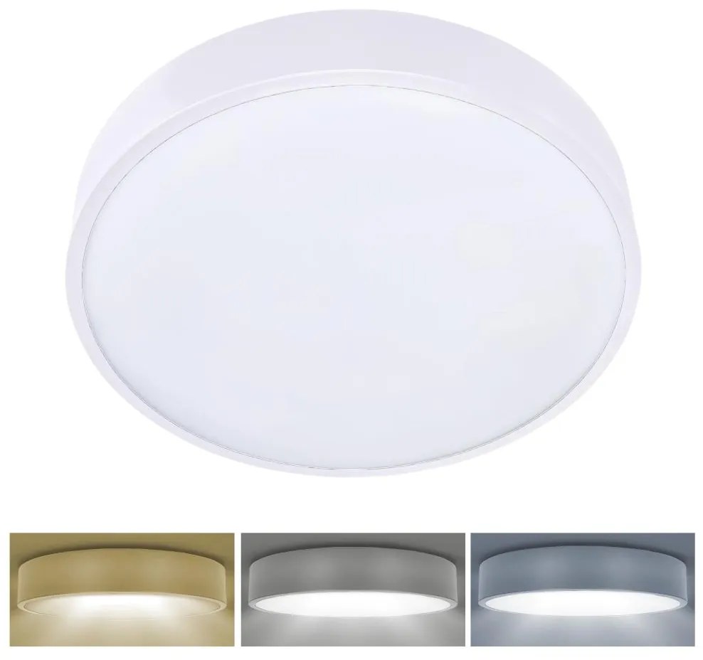 Brilagi - LED Stropné svietidlo POOL LED/36W/230V 3000/4500/6000K pr. 30 cm biela BG0527