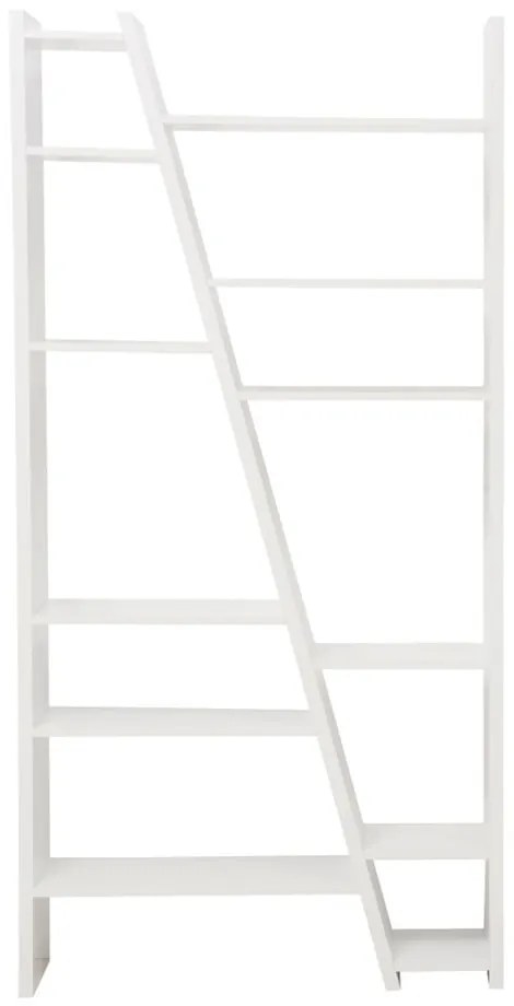 Biela knižnica TemaHome Delta