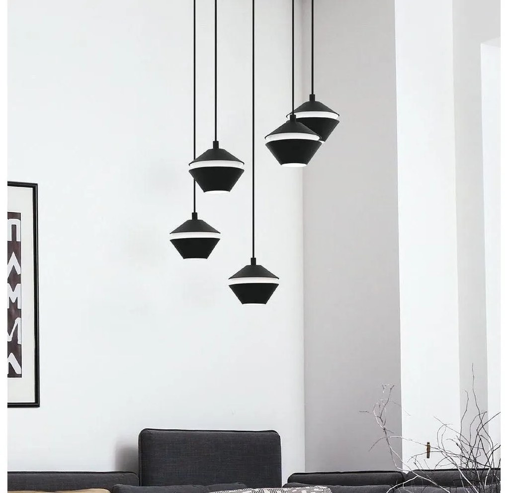 Eglo 98683 - LED závesný luster na lanku PERPIGO 5xGU10/5W/230V