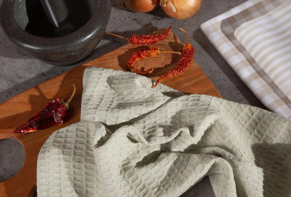 KUCHYNSKÁ UTIERKA LUCY SADA 3 KS 50X70 CM BÉŽOVÉ