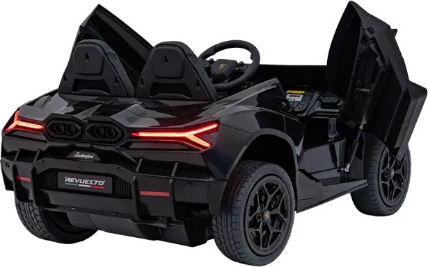 Elektrické autíčko Lamborghini Revuelto XL STRONG čierne