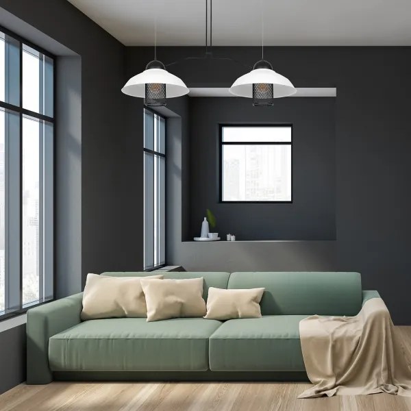 Luster na lanku BJORN 2xE27/60W/230V