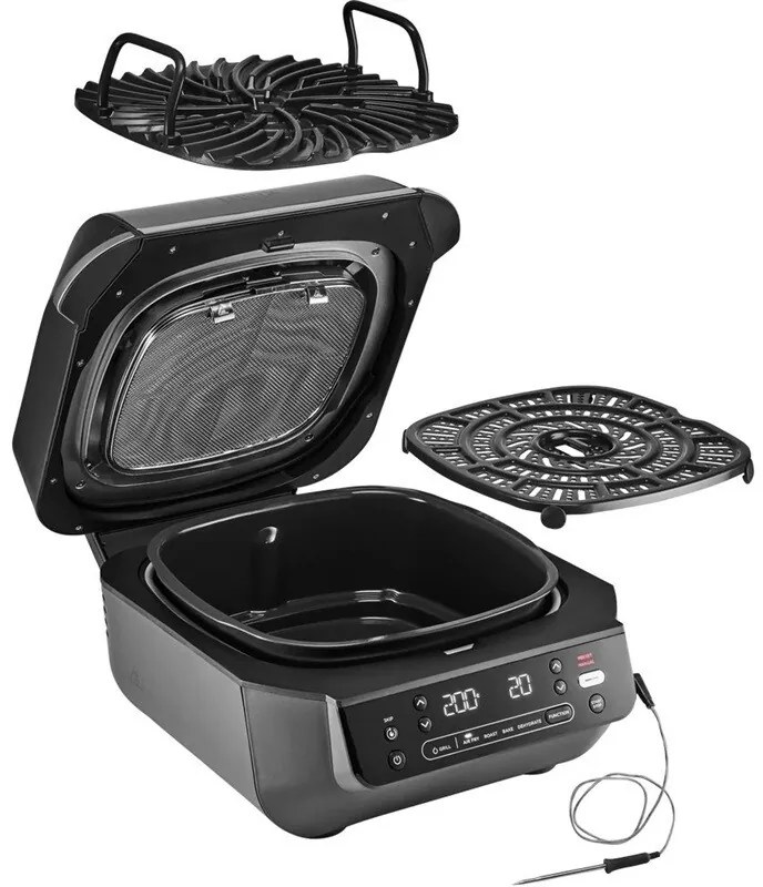 Ninja EG351EU elektrický gril a fritéza Foodi 5v1