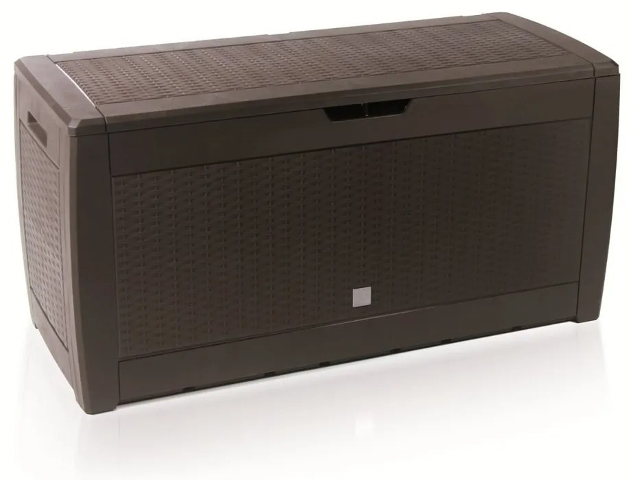 Záhradný box, 310 l, tmavo hnedá