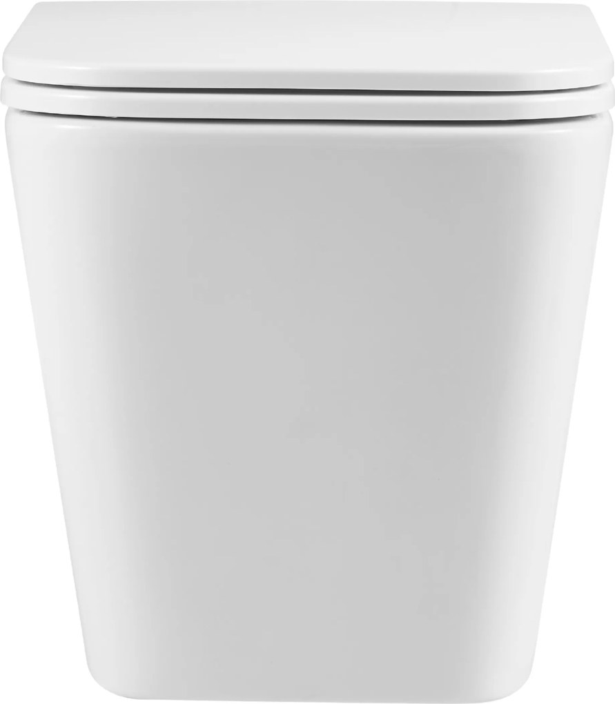 Erga Mery+, závesná WC misa 515x360x360mm, Rimless Tornado 2 + toaletné sedadlo s pomalým zatváraním, biela, ERG-V03-MERY-TO2-WH