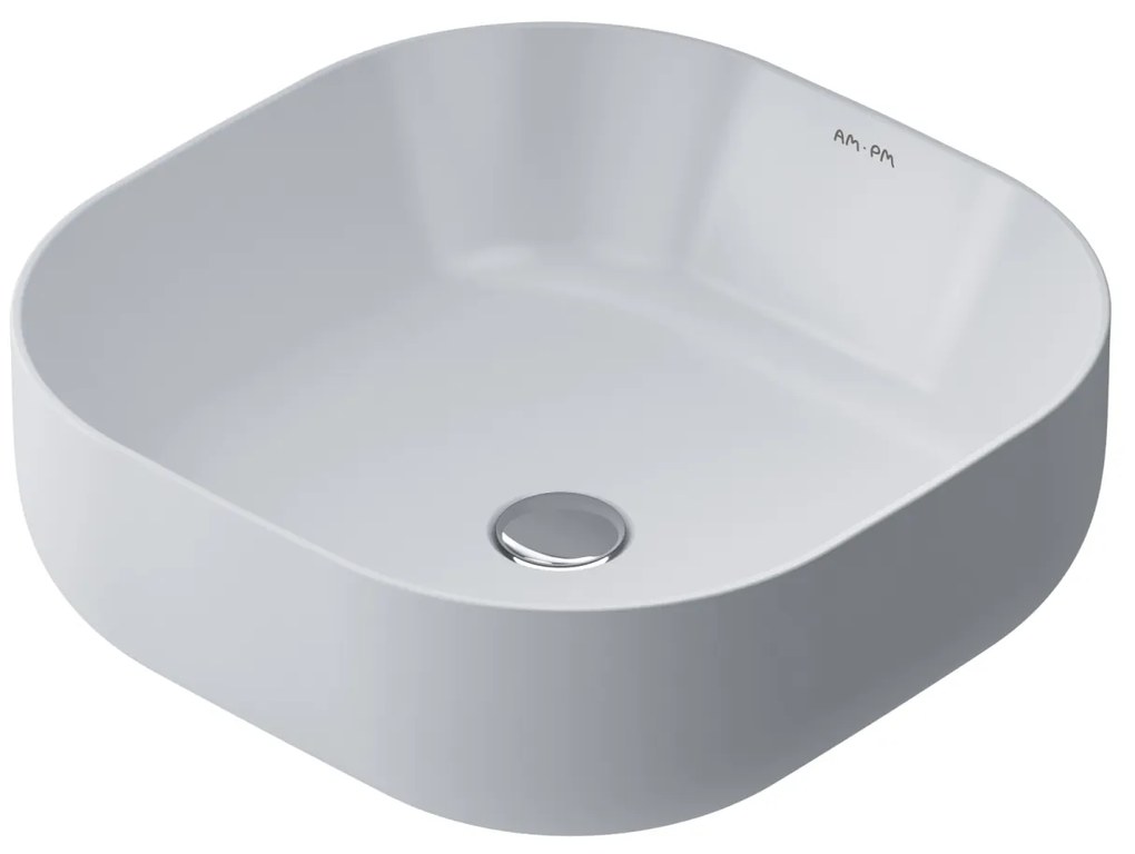 Pultové umývadlo 43 AM.PM Func MFAWCC30430WG biele lesklé