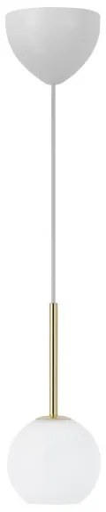 Nordlux - Závesný luster FRANCA na lanku 1xE14/40W/230V biely