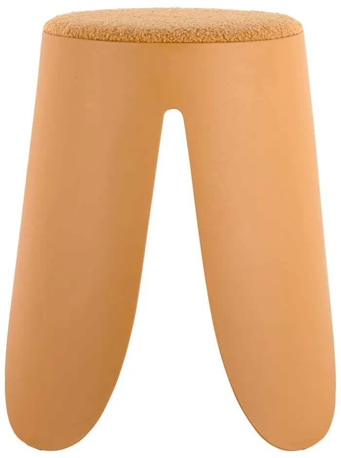 Okrovožltá plastová stolička Savor – Leitmotiv