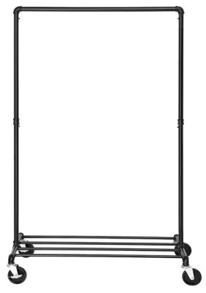 Mobilný stojanový vešiak LINEA čierny