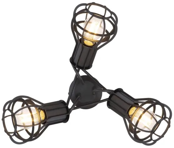 Globo 15388-3D - Bodové svietidlo CLASTRA 3xE27/40W/230V