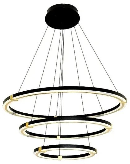 LED Stmievateľný luster na lanku LED/235W/230V 3000-6500K + diaľkové ovládanie