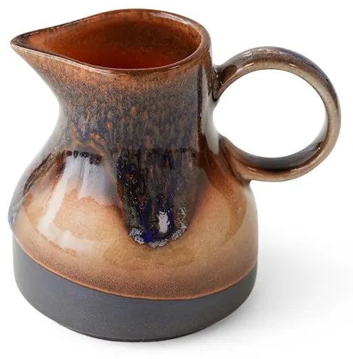 HK living Keramický džbánik 70's Brown 4AM – 120 ml