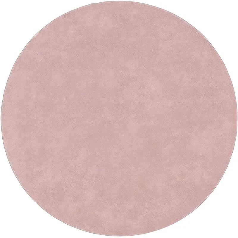 Koberce Breno Kusový koberec SKY kruh 5400 Rose, ružová,160 x 160 cm