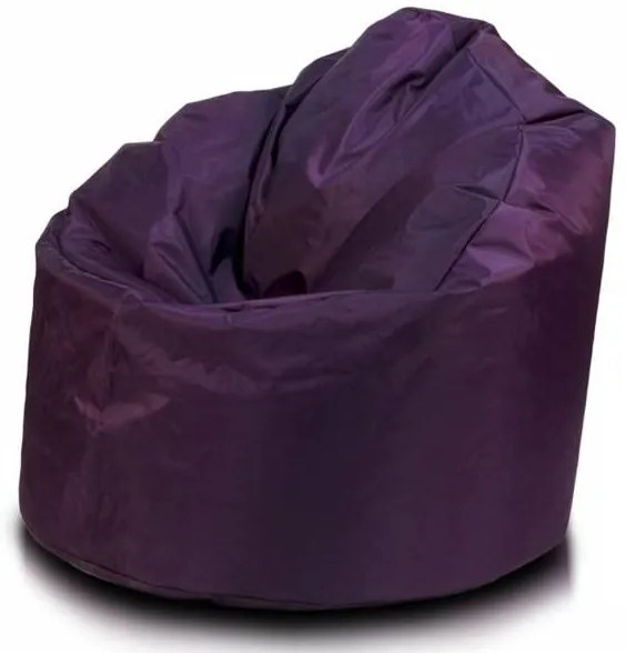 INTERMEDIC SK - Sedací vak Star 85x90 cm | ergonomický dizajn s podrúčkami, 300 l Farba: NC05 - Fialová (Polyester)