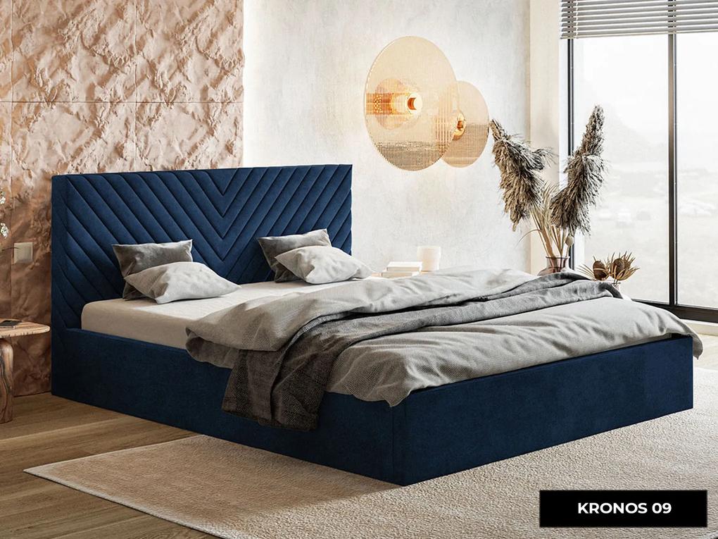 PROXIMA.store - Luxusná čalúnená posteľ GIOVANNA ROZMER: 120 x 200 cm