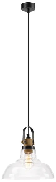 Luster na lanku SINGLE 1xE27/60W/230V