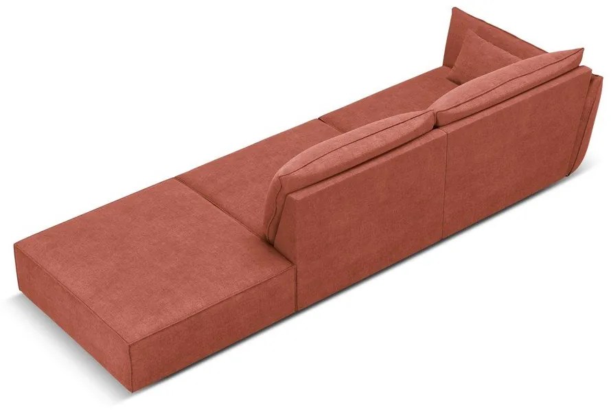 Červená leňoška (ľavý roh) Vanda – Mazzini Sofas