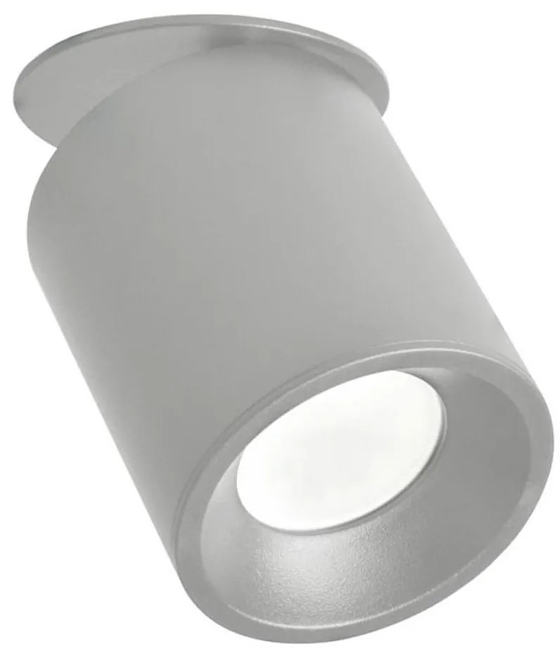Podhľadové bodové svietidlo HARON 1xGU10/10W/230V šedá