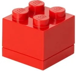 Červený úložný box LEGO® Mini Box