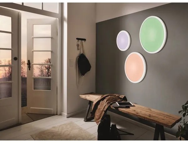 Eglo 97958 - LED RGBW Stropné svietidlo SARSINA-C LED/16W/230V + diaľkové ovládanie