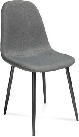 OVN stolička SIMON šedá /čierna