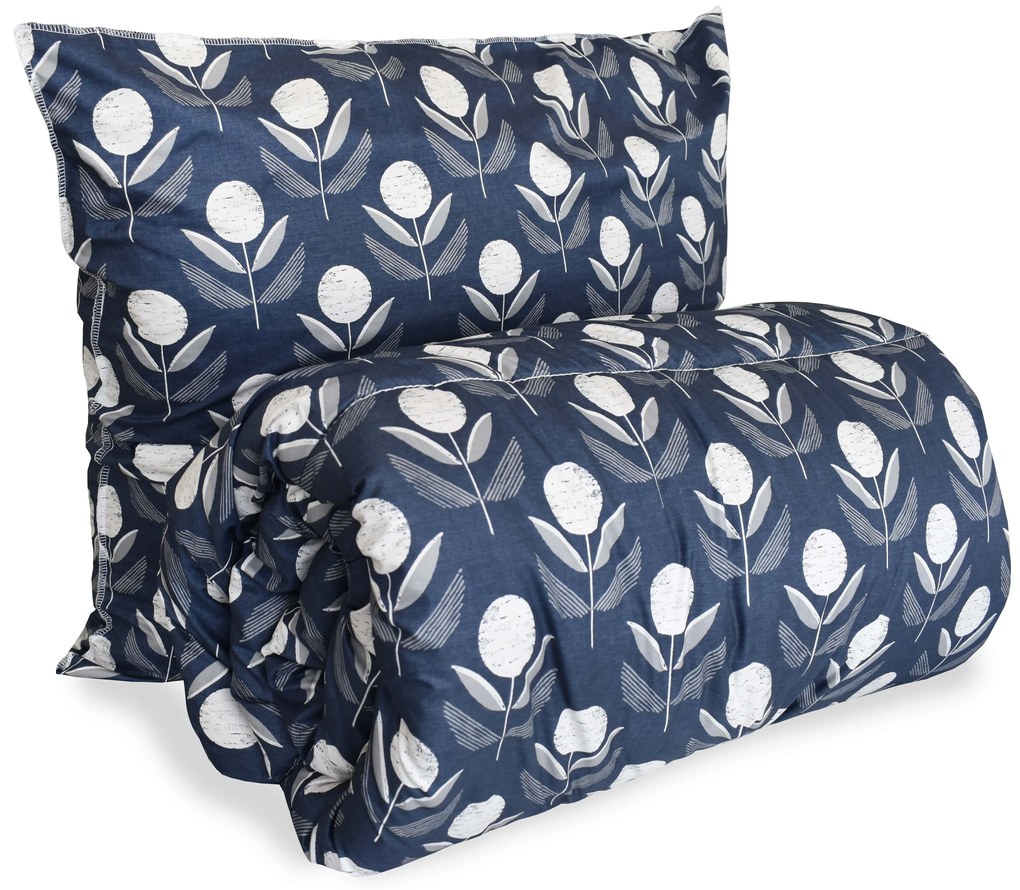 Súprava celoročnej prikrývky 140 x 200 cm s vankúšom 70 x 90 cm NOCTIS