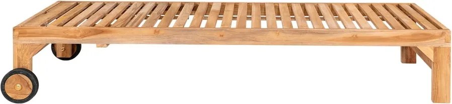 Záhradné ležadlo z tíkového dreva House Nordic Andorra